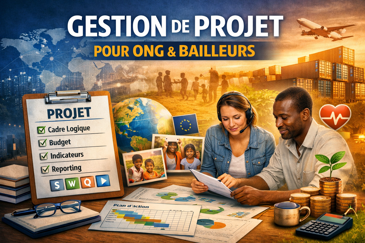 Gestion de projet pour ONG et bailleurs